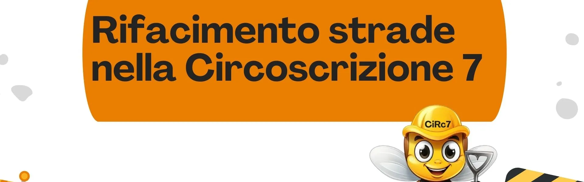 Rifacimento strade in Circoscrizione