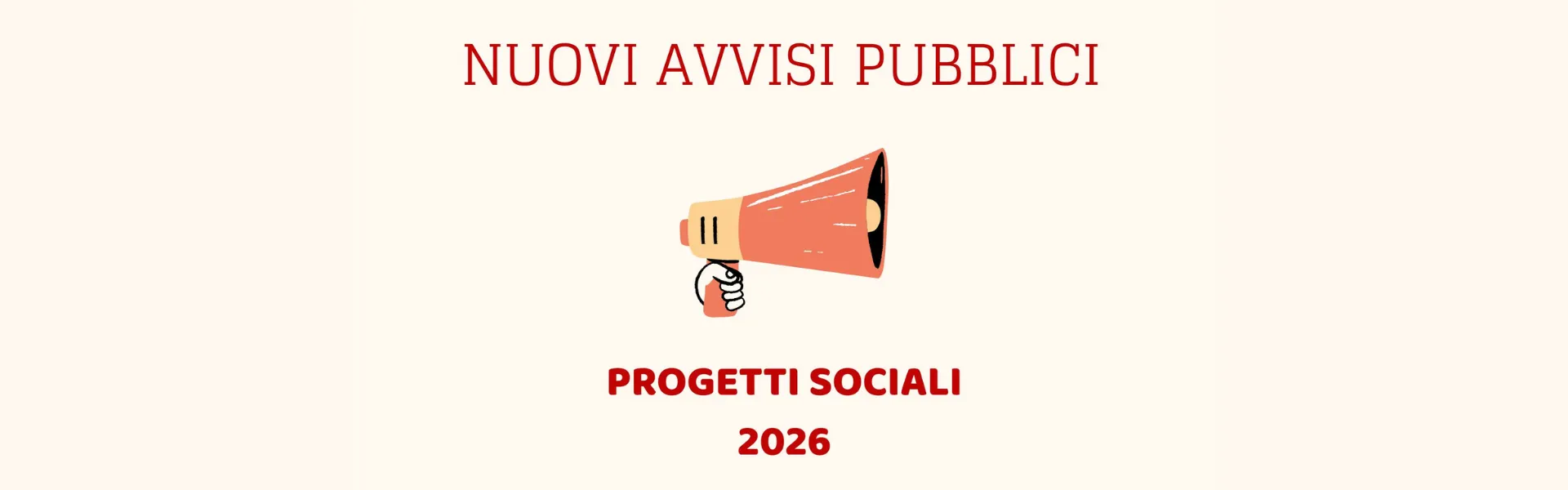 Nuovi Avvisi Pubblici