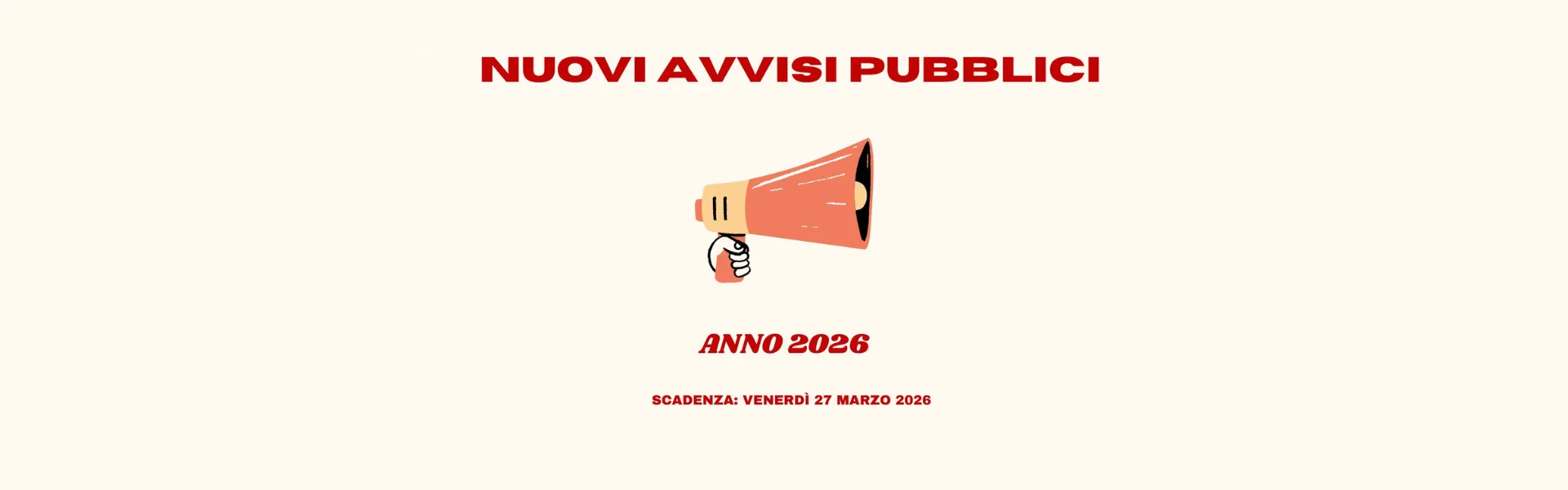 Avvisi pubblici
