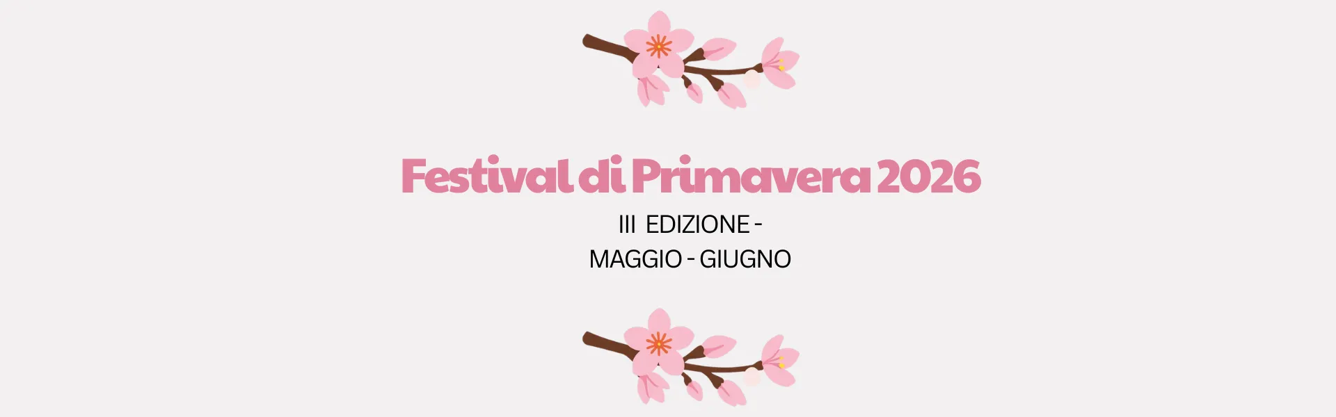 festival di primavera - copertina