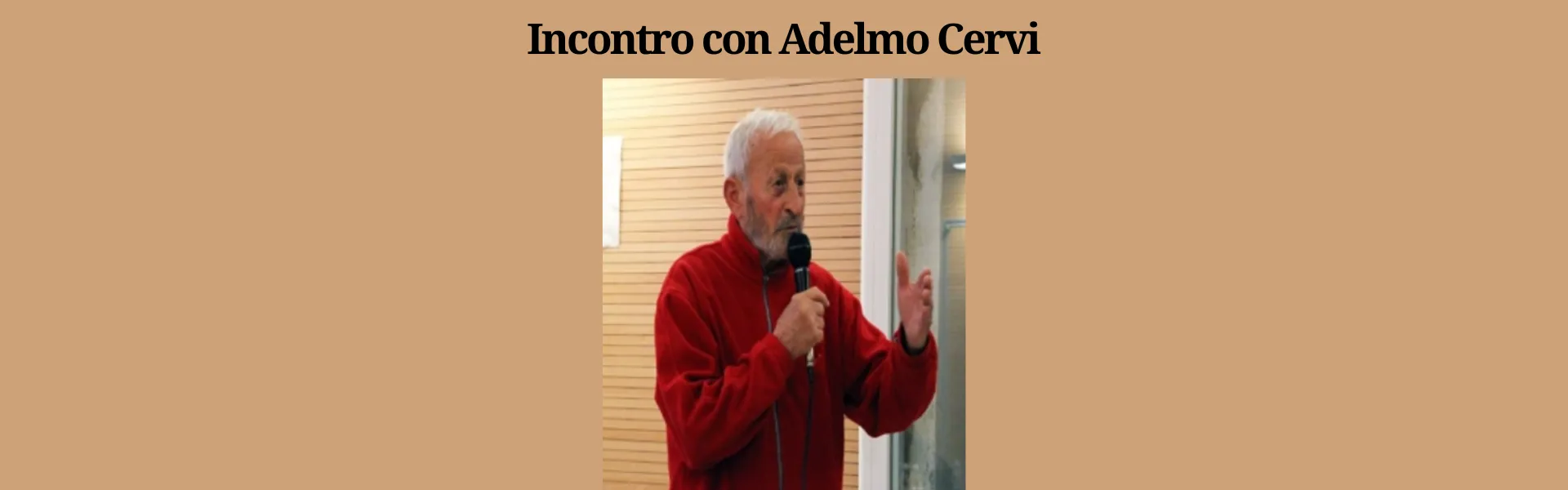 Incontro con Adelmo Cervi copertina