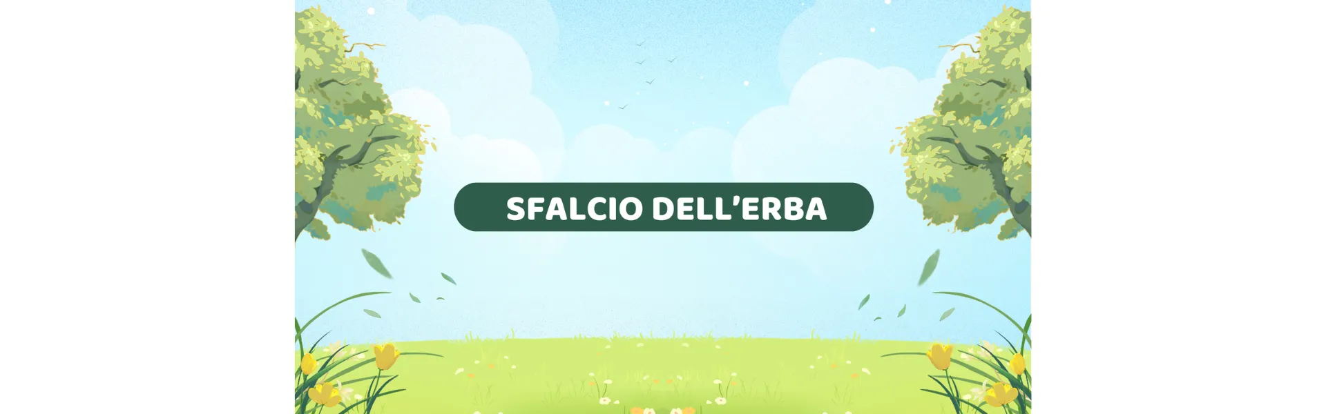 Copertina sfalcio dell'erba