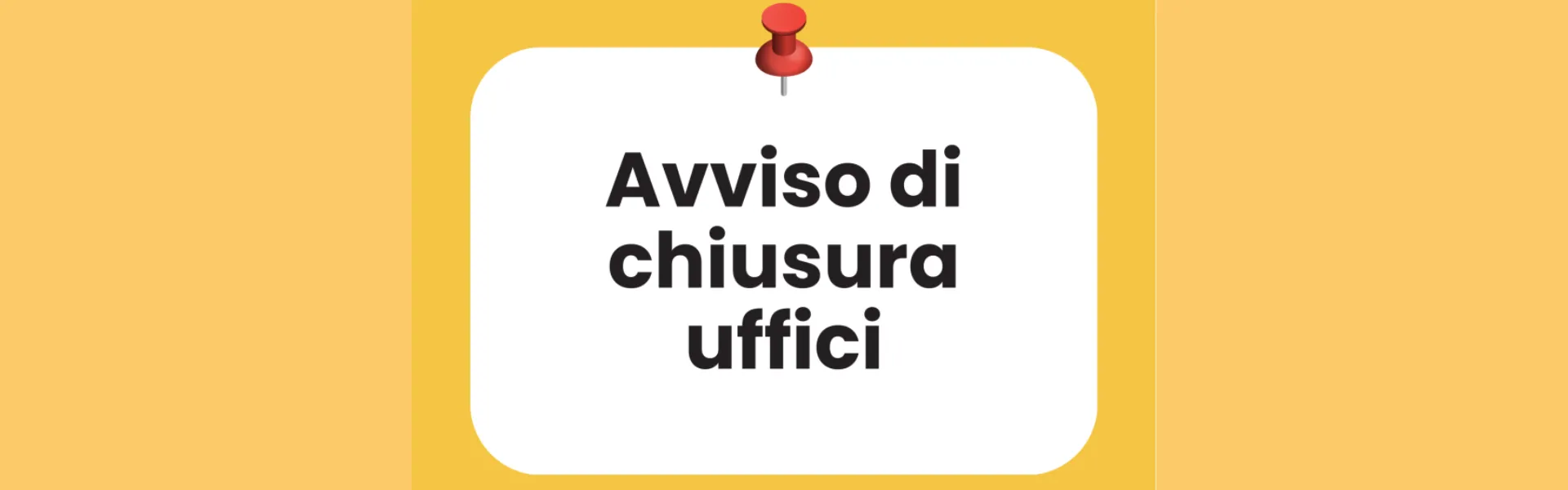 Chiusura uffici