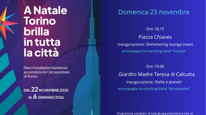 Inaugurazione luci di Natale in Circ7