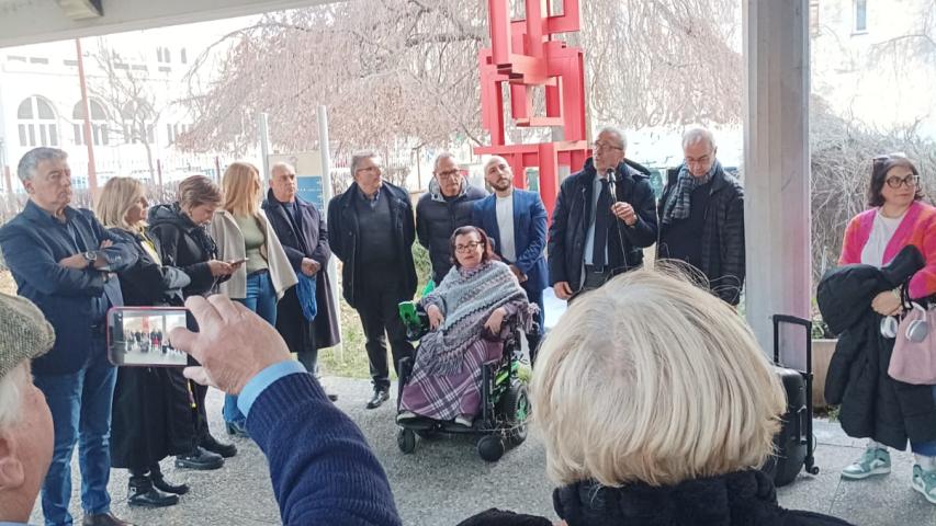 Inaugurazione panchina malattie rare.2