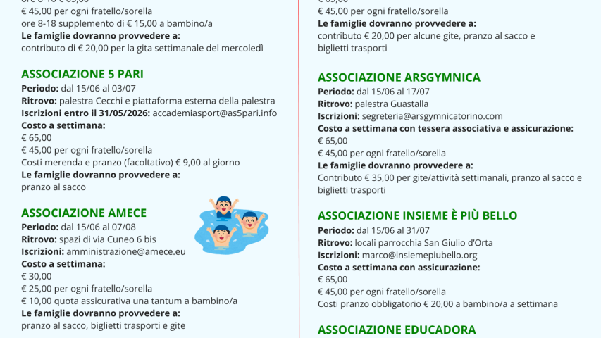 Locandina Cogli l'Estate 7 - 2026