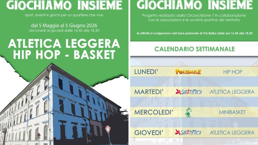 Giochiamo insieme via Balbo