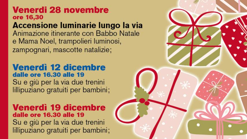 Locandina con programma